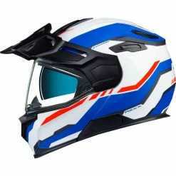Promo 🎉 Nexx X.Vilijord Helmet Continental - White Blue Red 👍