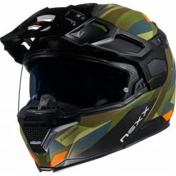New 🌟 Nexx X.Vilijord Helmet Taiga - Green Orange 😀 -Deals getgeared Store nexx x vilijord helmet taiga green orange nx01xvj16328005d 3