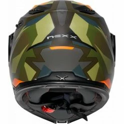 New 🌟 Nexx X.Vilijord Helmet Taiga - Green Orange 😀 -Deals getgeared Store nexx x vilijord helmet taiga green orange nx01xvj16328005d 4