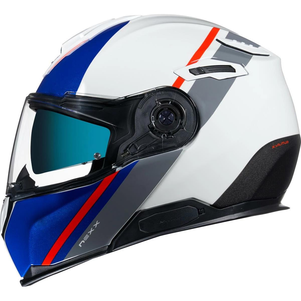 Outlet π Nexx X.Vilitur Helmet Stigen - White Blue π 3 Outlet π Nexx X.Vilitur Helmet Stigen - White Blue π