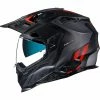 Hot Sale 🧨 Nexx X.WED 2 Helmet Vaal - Grey Red ⭐ -Deals getgeared Store nexx x wed 2 helmet vaal grey red nx01xwe23302897d 1
