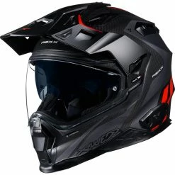 Hot Sale 🧨 Nexx X.WED 2 Helmet Vaal - Grey Red ⭐ -Deals getgeared Store nexx x wed 2 helmet vaal grey red nx01xwe23302897d 4