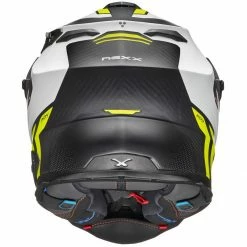 Cheapest 🎉 Nexx X.WED 2 Helmet Vaal - White Neon ⌛ -Deals getgeared Store nexx x wed 2 helmet vaal white neon nx01xwe23302879d 3
