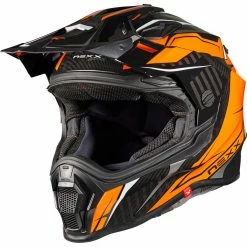 Outlet 🎁 Nexx X.WRL Helmet Atika - Orange Grey ⌛ -Deals getgeared Store nexx x wrl helmet atika orange grey nx01xwr23331218d 2 1