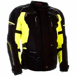 Best Pirce 🔥 Richa Infinity 2 Jacket 3L WP - Black Yellow 🔥