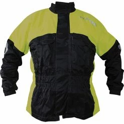 Best deal 🛒 Richa Rain Warrior Jacket WP - Black Yellow 💯