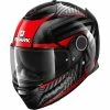 Brand new 🛒 Shark Spartan Kobrak Helmet KRR - Black Red 💯 -Deals getgeared Store nv200he3440ekrrd main shark spartan kobrak helmet krr black red 1