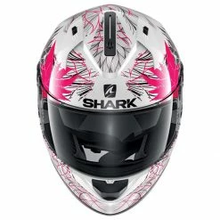 Top 10 ❤️ Shark Ridill Nelum Helmet WKV - White Pink Black 😉 -Deals getgeared Store nv210he0545ewkvd main shark ridill nelum helmet wkv white pink black 2