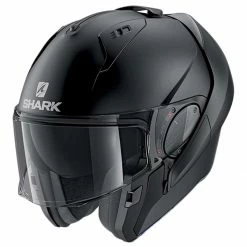 Discount 🎁 Shark Evo-ES Flip Helmet KMA - Matt Black 🤩 -Deals getgeared Store nv235he9802ekmad main shark evo es flip helmet kma matt black 3