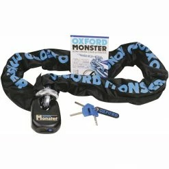 Deals 😀 Oxford Monster Ultra Strong Chain and Padlock 120cms 🥰