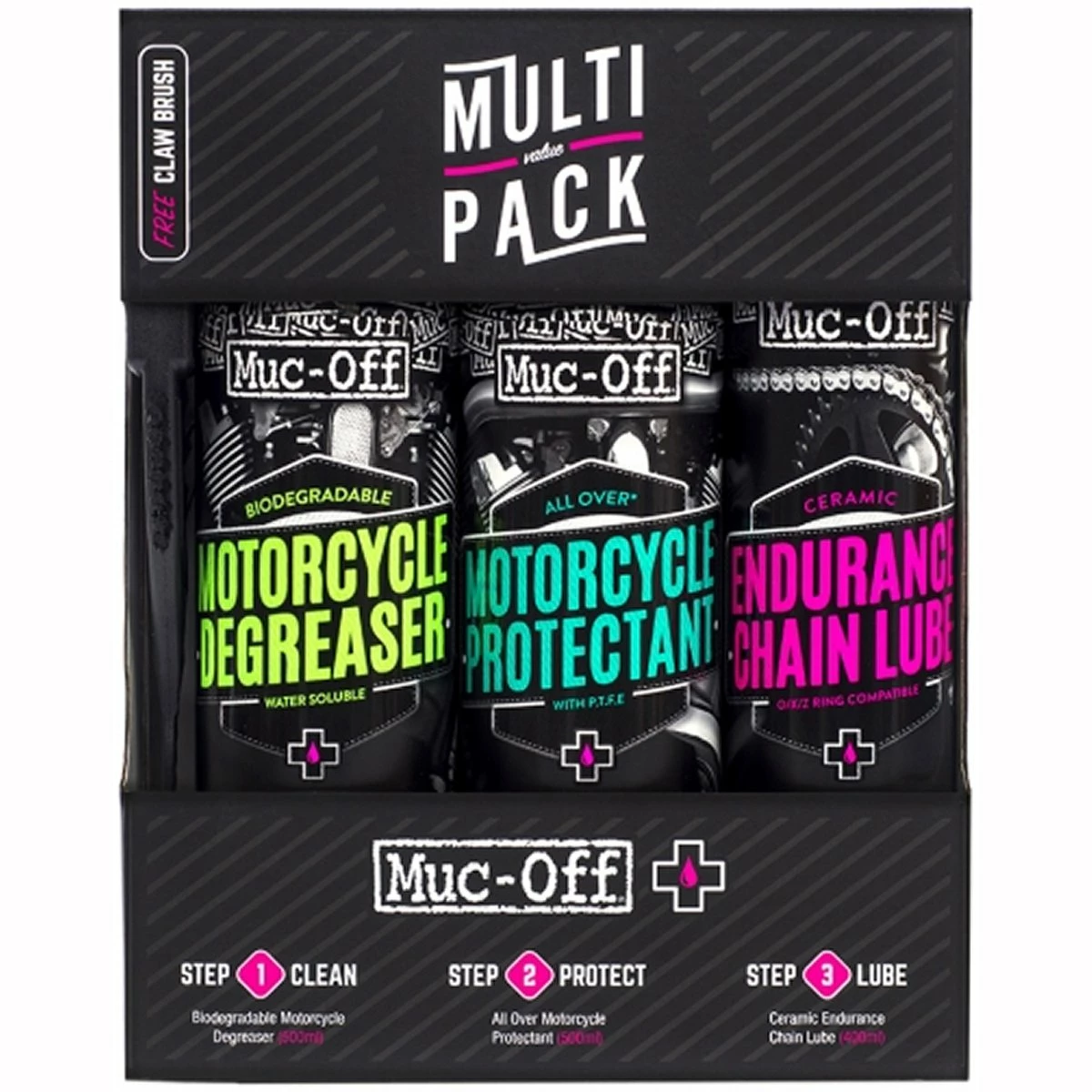 Buy ๐ Muc-Off Multi-Value Pack - Black ๐ 3 Buy ๐ Muc-Off Multi-Value Pack - Black ๐