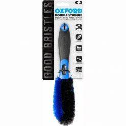 Discount 🔔 Oxford Double Stubble Double Loop Wheel Brush - Black/Blue 🛒
