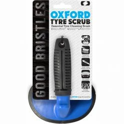 Deals 🌟 Oxford Tyre Scrub Tyre Cleaning Brush - Black/Blue 🧨
