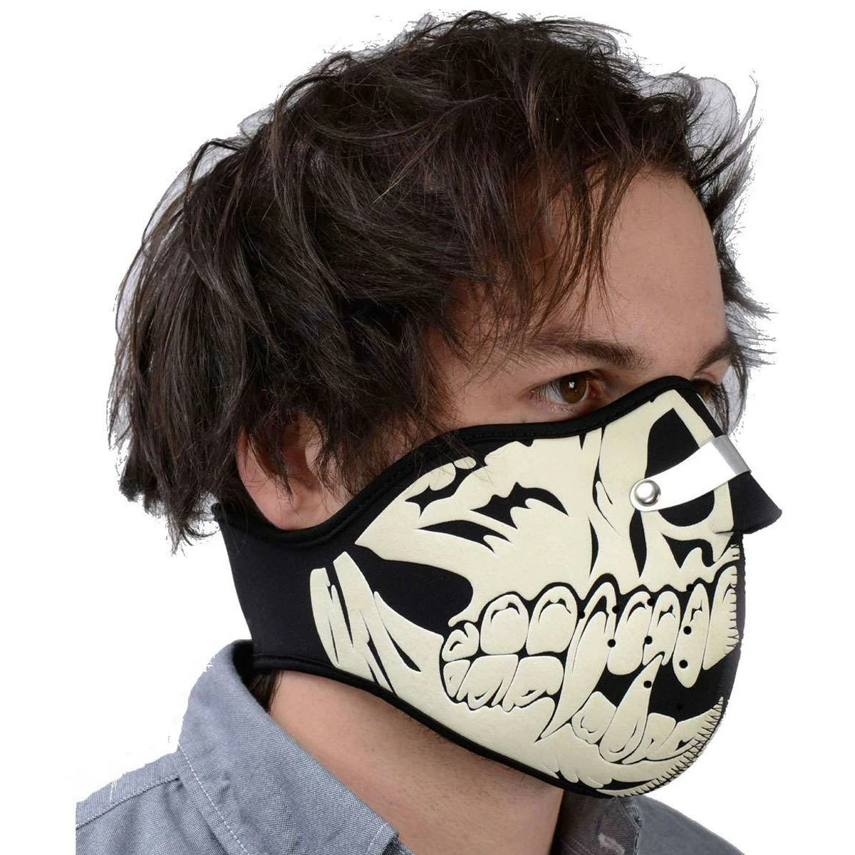 Cheap 𧨠Oxford Skull Face Mask - Glow In The Dark 𧨠3 Cheap 𧨠Oxford Skull Face Mask - Glow In The Dark π§¨