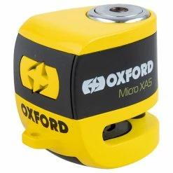 Promo 🛒 Oxford Micro XA5 Alarm Disc Lock - Yellow 😀