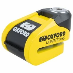 Brand new π― Oxford Quartz XA6 Alarm Disc Lock - Yellow π§¨