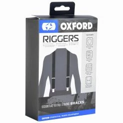 Wholesale ✨ Oxford Riggers Braces Heavy Duty - Black 💯 -Deals getgeared Store oxford riggers braces heavy duty black oca050 3