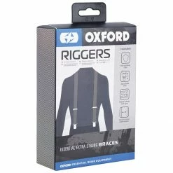 New 🎁 Oxford Riggers Braces Heavy Duty - Herringbone 😀 -Deals getgeared Store oxford riggers braces heavy duty herringbone oca052 3