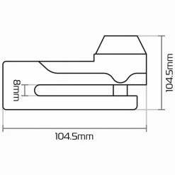 Best reviews of π₯ Oxford Titan Disc Lock 10mm - Black π 8 Best reviews of π₯ Oxford Titan Disc Lock 10mm - Black π -Deals getgeared Store oxford titan disc lock 10mm black olk485 3