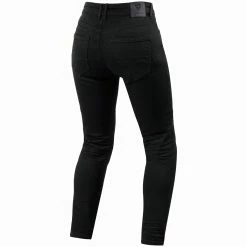 Best Pirce ❤️ Rev It! Maple 2 👖 Jeans SK 32in Leg Ladies - Black ✨ -Deals getgeared Store rev it maple jeans sk 32in leg ladies black rfpj0516012d 2