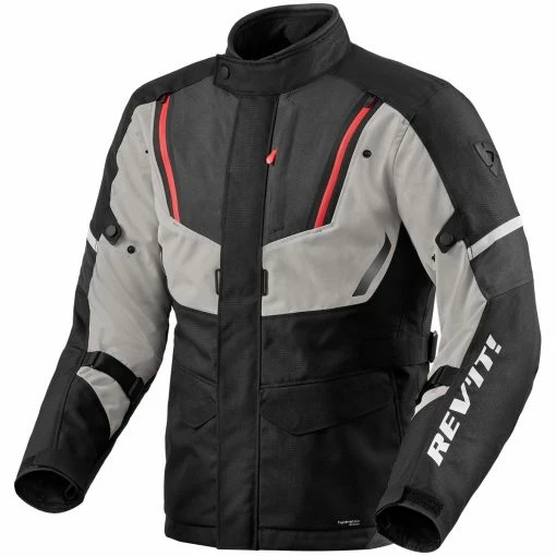 Budget 💯 Rev It! Move H2O Jacket WP - Black Grey 🧨 -Deals getgeared Store rev it move h2o jacket wp black grey rfjt3181150d 1
