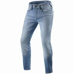 Brand new π Rev It! Piston 2 π Jeans SK 36in Leg - Light Blue Used β