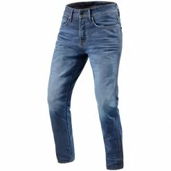 Best Sale 🥰 Rev It! Reed 👖 Jeans SF 34in Leg - Medium Blue Used ✔️