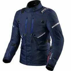 Best Sale 🔔 Rev It! Vertical Jacket GTX - Dark Blue 😀