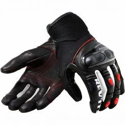 Budget β€οΈ Rev It! Metric Gloves - Black Neon Red βοΈ