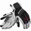Best Sale ❤️ Rev It! Sand 4 Gloves - Light Grey Black 🛒 -Deals getgeared Store rfgs1733610d main rev it sand 4 gloves light grey black 1a