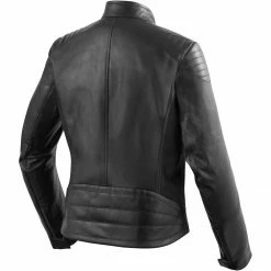 Flash Sale 😀 Rev It! Clare Leather Jacket Ladies - Black 🎁 -Deals getgeared Store rfjl0930010d main rev it clare leather jacket ladies black 2