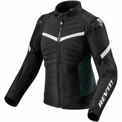 Hot Sale 😍 Rev It! Arc Jacket Ladies WP - Black White 👍
