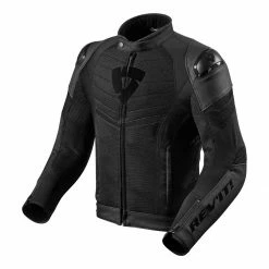 Discount 🔥 Rev It! Mantis Leather Jacket Air WP - Black ⌛