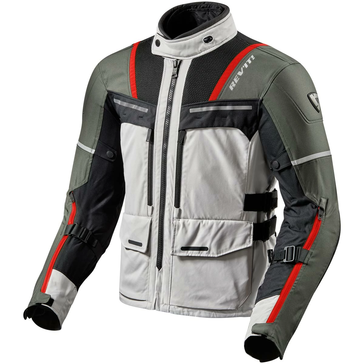 Flash Sale π Rev It! Offtrack Jacket Air WP - Silver Red β€οΈ 3 Flash Sale π Rev It! Offtrack Jacket Air WP - Silver Red β€οΈ