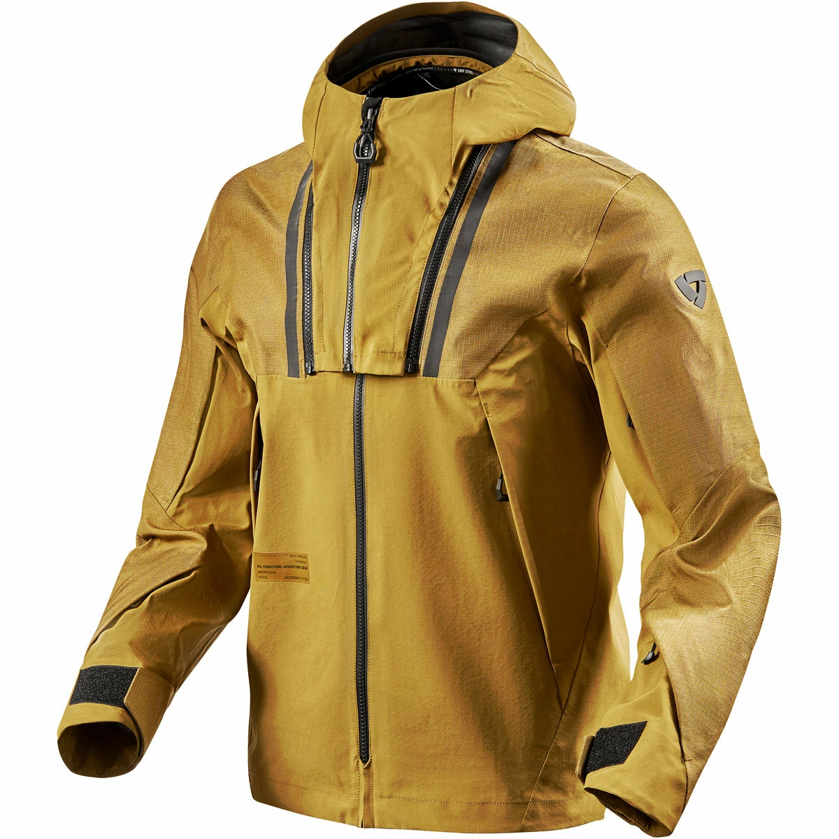 Brand new π Rev It! Component Laminate Jacket H2O WP - Ochre Yellow π 3 Brand new π Rev It! Component Laminate Jacket H2O WP - Ochre Yellow π