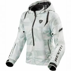 New π Rev It! Flare 2 H2O Jacket Ladies WP - Camo Grey White β€οΈ