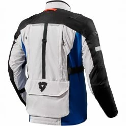 Deals 👏 Rev It! Sand 4 Jacket 3L H2O WP - Silver Blue ⌛ -Deals getgeared Store rfjt2974030d main rev it sand 4 jacket 3l h2o wp silver blue 2a