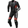 Best Sale 👏 Rev It! Quantum 2 One-Piece Suit - Anthracite Neon Red 🎁 -Deals getgeared Store rfol0355020d main rev it quantum 2 one piece suit anthracite neon red 1a