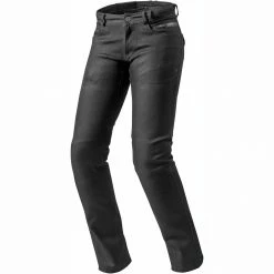 Best Pirce π₯° Rev'It! Orlando Drainpipe π Jeans H2O Ladies 32in Leg - Black π