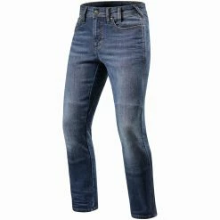 Outlet 🛒 Rev It! Brentwood SF Skinny Fit 👖 Jeans 32in Leg - Blue 🤩 -Deals getgeared Store rfpj0336312d main rev it brentwood sf skinny fit jeans 32in leg blue 1 3