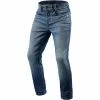 Cheap 👍 Rev It! Piston 👖 Jeans SK 34in Leg - Medium Blue Used 👍