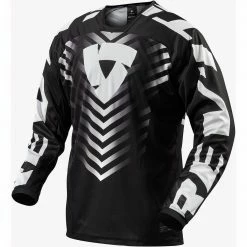New 🌟 Rev It! Rough Enduro Jersey - Black White 😉