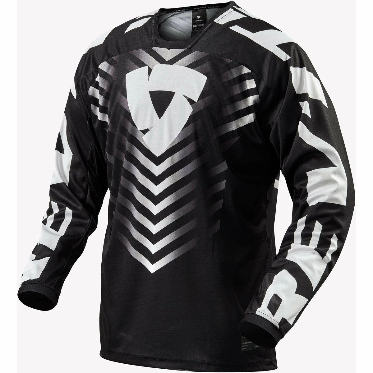 New π Rev It! Rough Enduro Jersey - Black White π 3 New π Rev It! Rough Enduro Jersey - Black White π