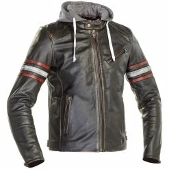 New ⭐ Richa Toulon 2 Leather Jacket - Black Red ✨