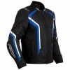Promo ⌛ RST Axis Textile Jacket CE WP - Black Blue White ⭐ -Deals getgeared Store rst axis textile jacket ce wp black blue white md102364blud 1