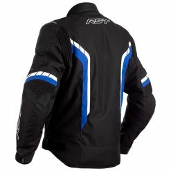 Promo ⌛ RST Axis Textile Jacket CE WP - Black Blue White ⭐ -Deals getgeared Store rst axis textile jacket ce wp black blue white md102364blud 2