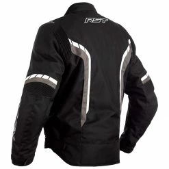 Best Sale ⌛ RST Axis Textile Jacket CE WP - Black Grey White 🧨 -Deals getgeared Store rst axis textile jacket ce wp black grey white md102364gryd 2