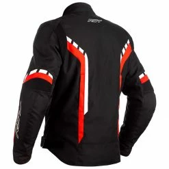 Outlet 🧨 RST Axis Textile Jacket CE WP - Black Red White 🎁 -Deals getgeared Store rst axis textile jacket ce wp black red white md102364redd 2