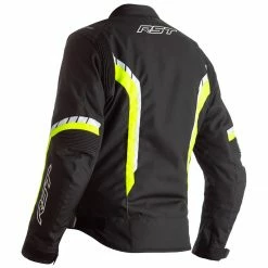 Brand new 🔔 RST Axis Textile Jacket CE WP - Black Yellow White ⌛ -Deals getgeared Store rst axis textile jacket ce wp black yellow white md102364fyeld 2