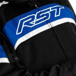 New ⭐ RST Pilot Textile Jacket CE Air - Black Blue White 🔥 -Deals getgeared Store rst pilot textile jacket ce air black blue white md102408blud 3